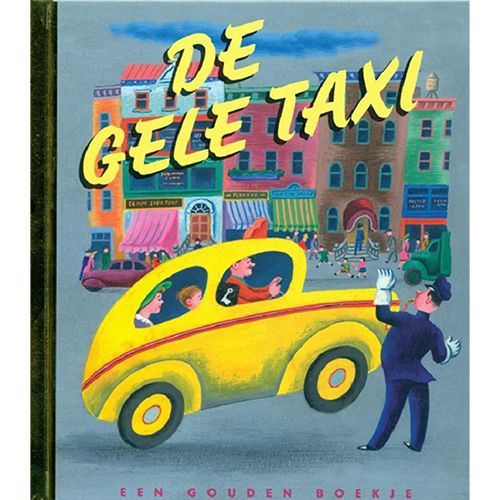 uitgeverij rubinstein gouden boekje de gele taxi 