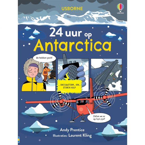 uitgeverij usborne 24 uur op antarctica