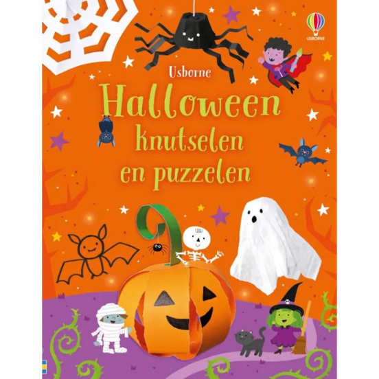 uitgeverij usborne doeboek halloween knutselen en puzzelen