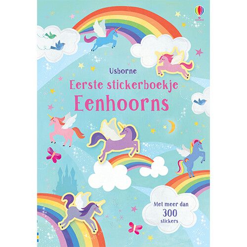 uitgeverij usborne eerste stickerboekje eenhoorns