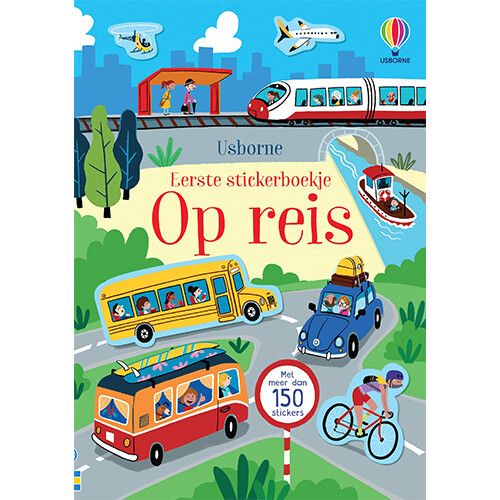 uitgeverij usborne eerste stickerboekje op reis