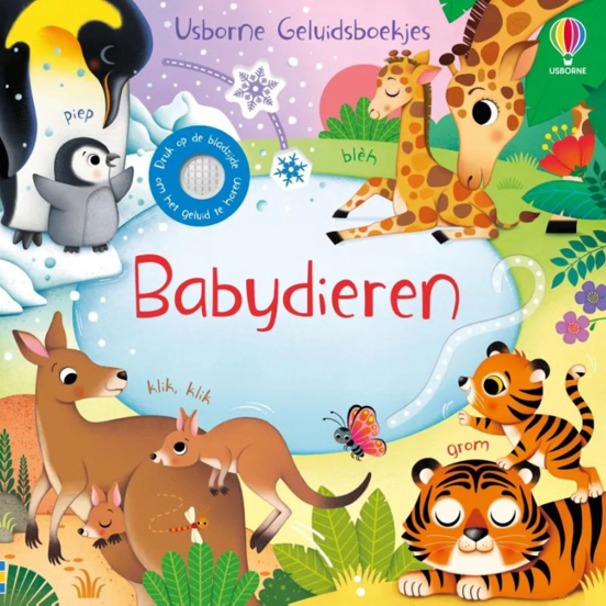 uitgeverij usborne geluidenboek babydieren