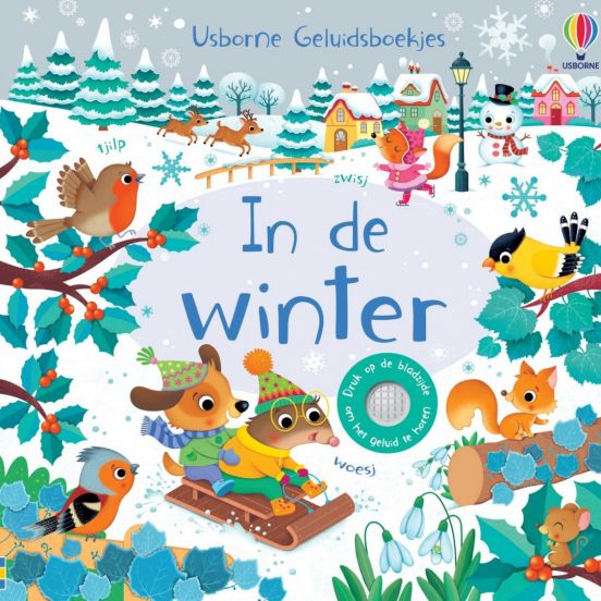 uitgeverij usborne geluidenboek in de winter