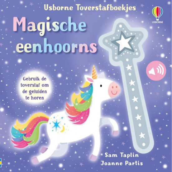 uitgeverij usborne geluidenboek magische eenhoorns