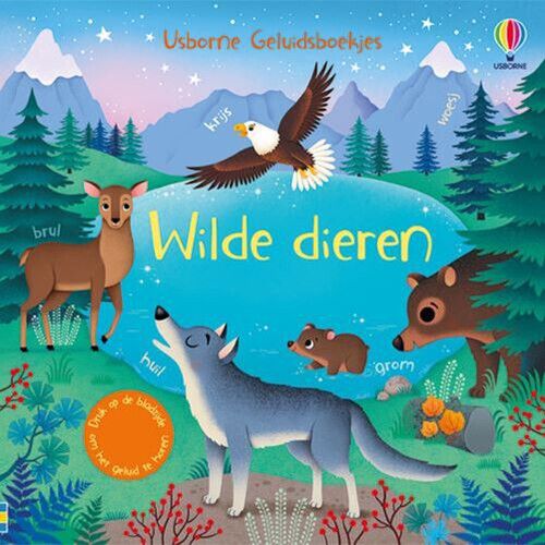 uitgeverij usborne geluidenboek wilde dieren