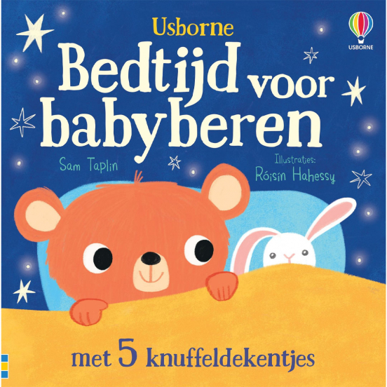 uitgeverij usborne kartonboek bedtijd voor babyberen