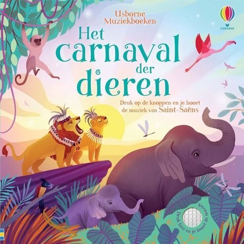 uitgeverij usborne geluidenboek het carnaval der dieren