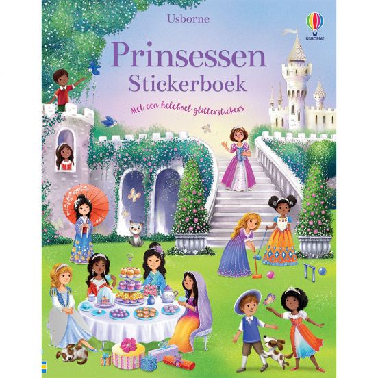 uitgeverij usborne prinsessen stickerboek