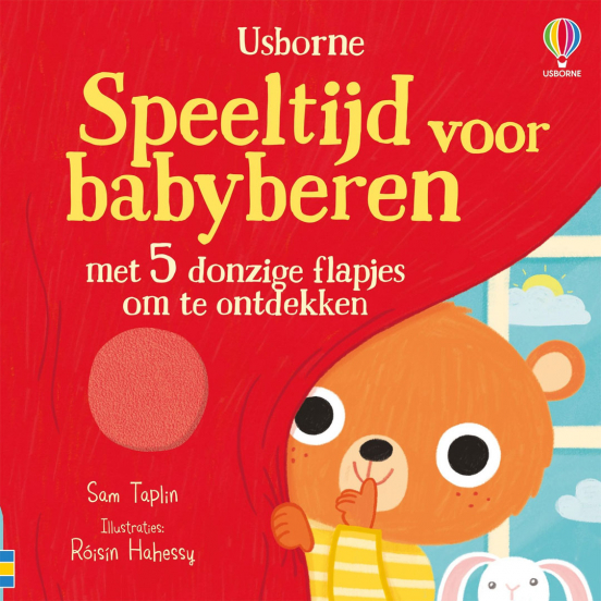 uitgeverij usborne voelboek speeltijd voor babyberen
