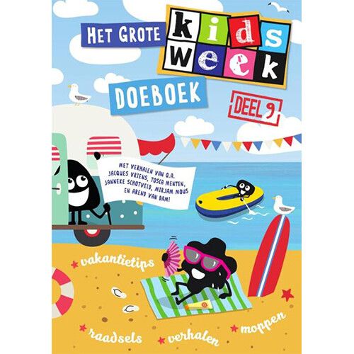 uitgeverij van holkema & warendorf het grote kidsweek doeboek - deel 9