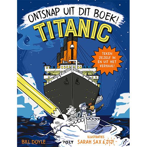 uitgeverij volt ontsnap uit dit boek! titanic