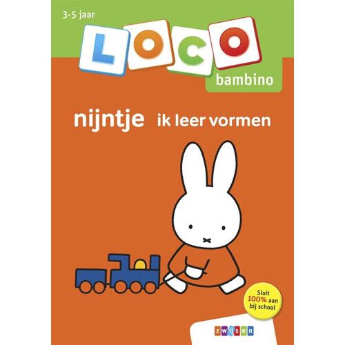 uitgeverij zwijsen loco bambino nijntje - ik leer vormen