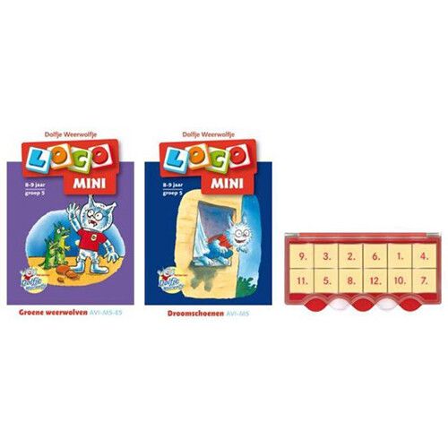 uitgeverij zwijsen loco mini dolfje weerwolfje startpakket