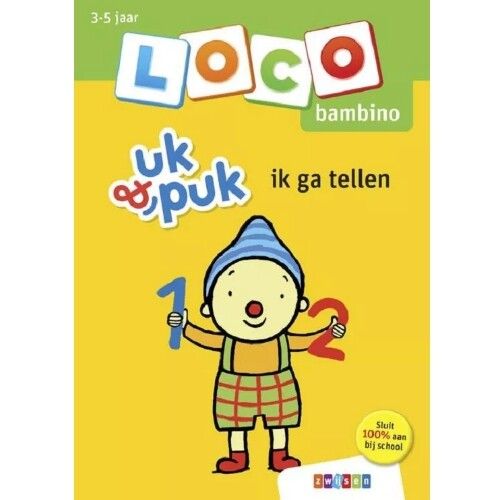 uitgeverij zwijsen loco bambino uk & puk - ik ga tellen