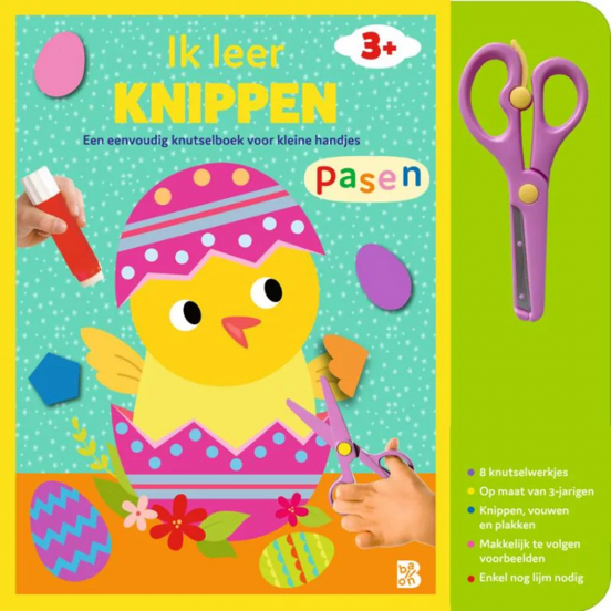 uitgeverij ballon ik leer knippen - pasen