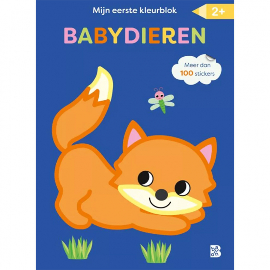 uitgeverij ballon mijn eerste kleurblok - babydieren