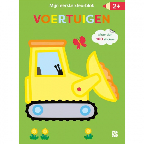uitgeverij ballon mijn eerste kleurblok - voertuigen