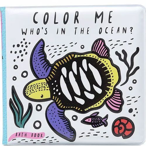 wee gallery badboekje colour me - ocean 