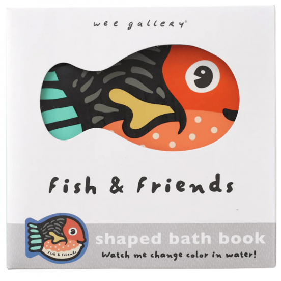 wee gallery badboekje colour me - fish and friends