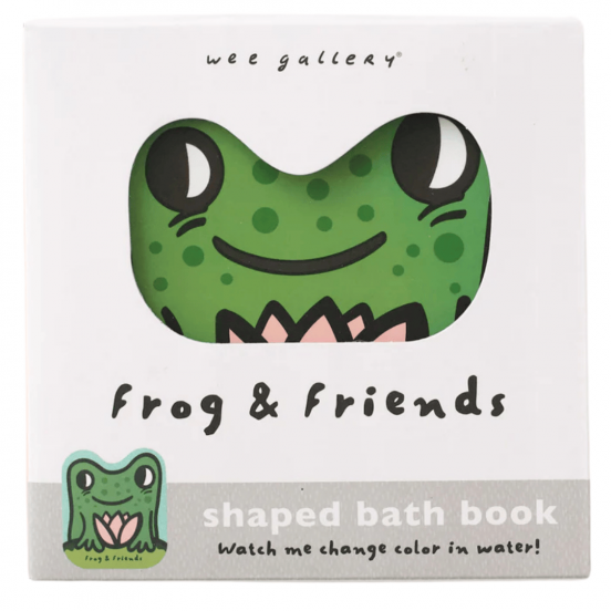 wee gallery badboekje colour me - frog and friends