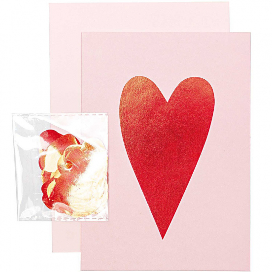 diy wenskaart - hart