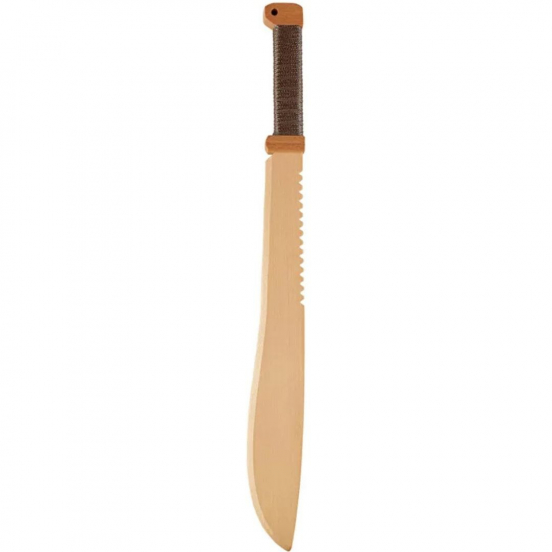 woodsy kapmes met bruin gevest - 52 cm