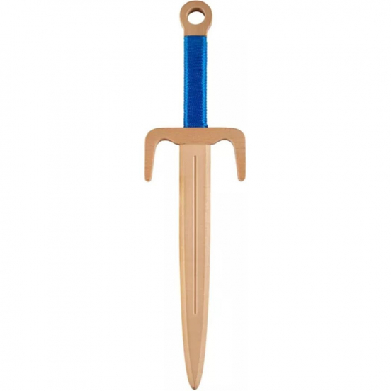 woodsy sai dolk met blauw gevest - 46 cm