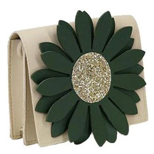 yuko b. schoudertasje flora - beige