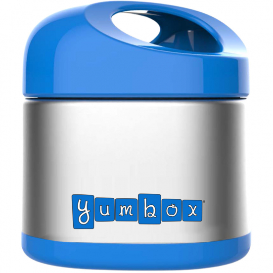 yumbox rvs voedselpot - surf blauw - 295 ml
