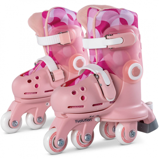 yvolution kinderskeelers roze - maat 30-34