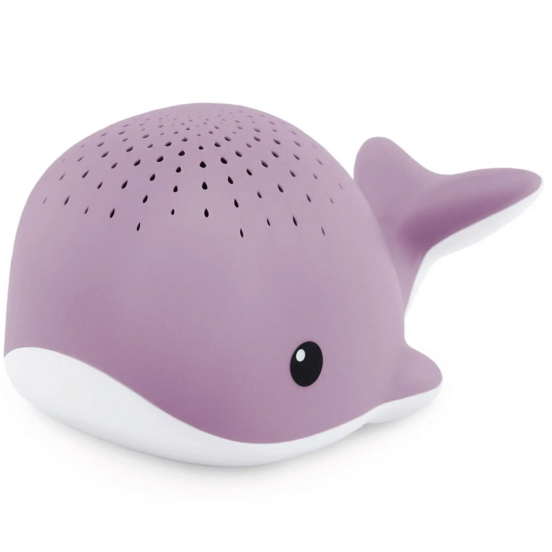 zazu muziekdoos en lichtprojector wally - paars