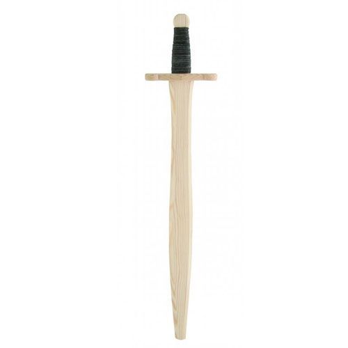 zwaard met bruin gevest - 65 cm 